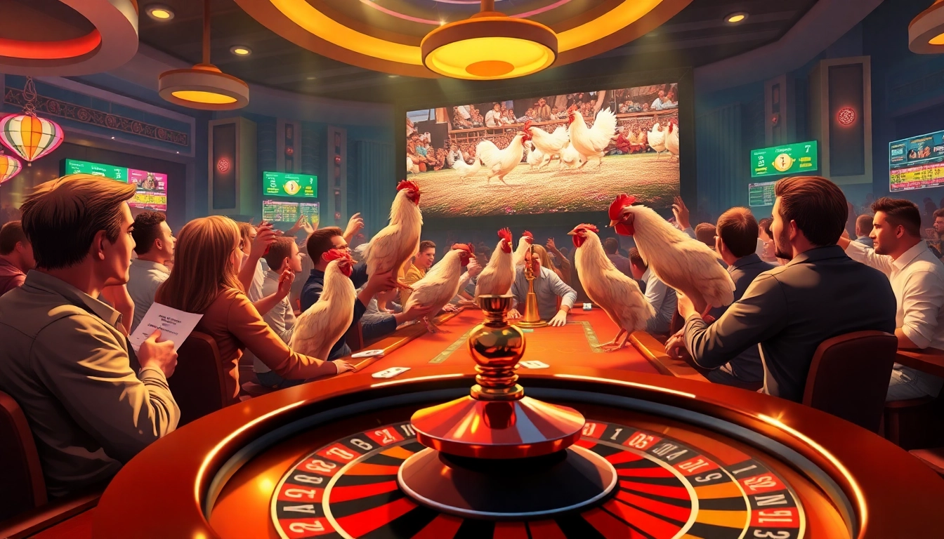 Experience thrilling live chicken fights at https://dagatructiepp.casino/ with vibrant visuals and engaged spectators.