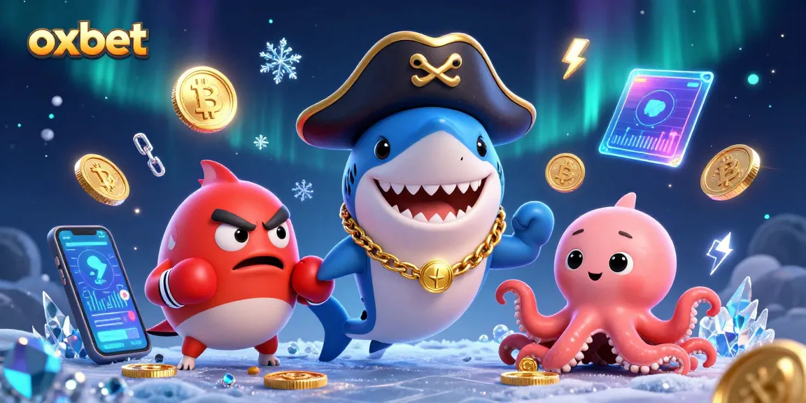 Engage with oxbet by exploring vibrant gaming scenes featuring fun characters and cryptocurrency elements.