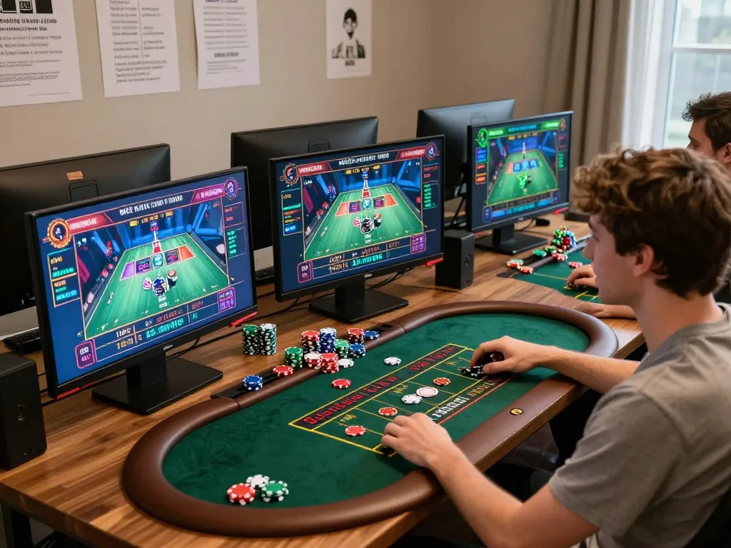 Engage with go8 in thrilling live dealer games showcased in an immersive online gaming setup.