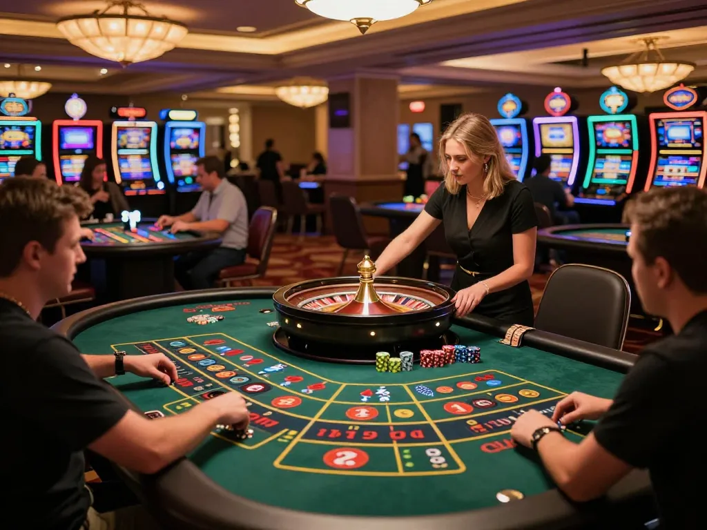 Players engaging with roulette at LC88 casino, capturing excitement and strategic betting moments