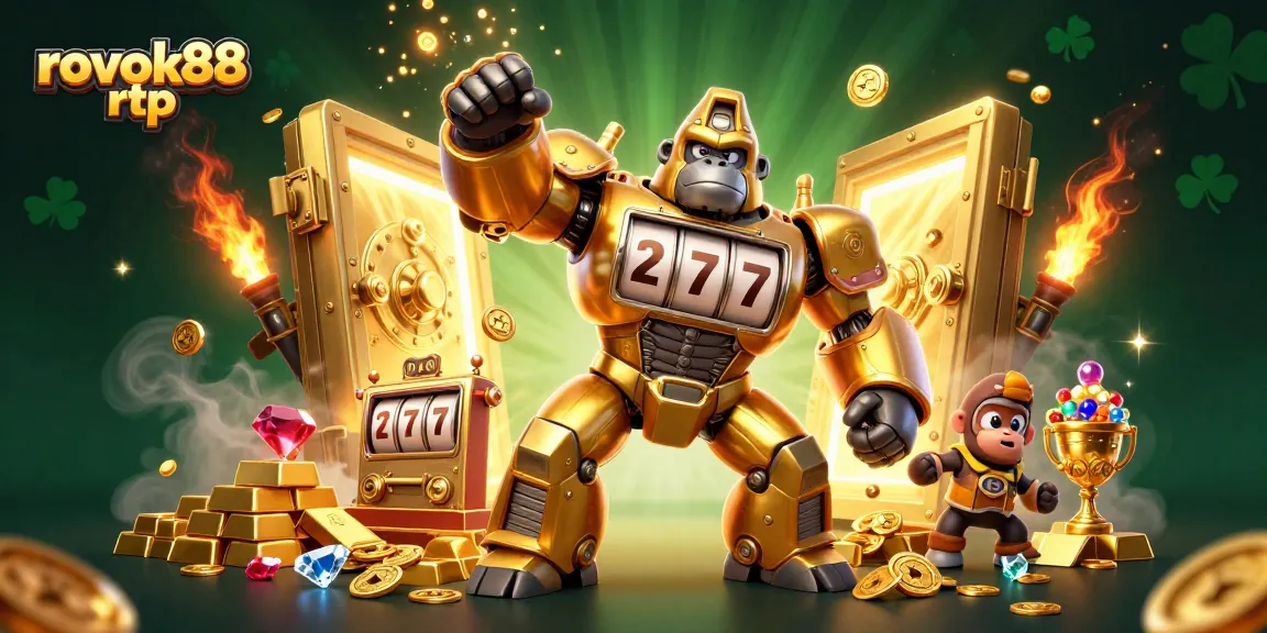 Experience the excitement of rokok88 rtp with a dynamic 3D cartoon illustration showcasing gambling elements and characters.